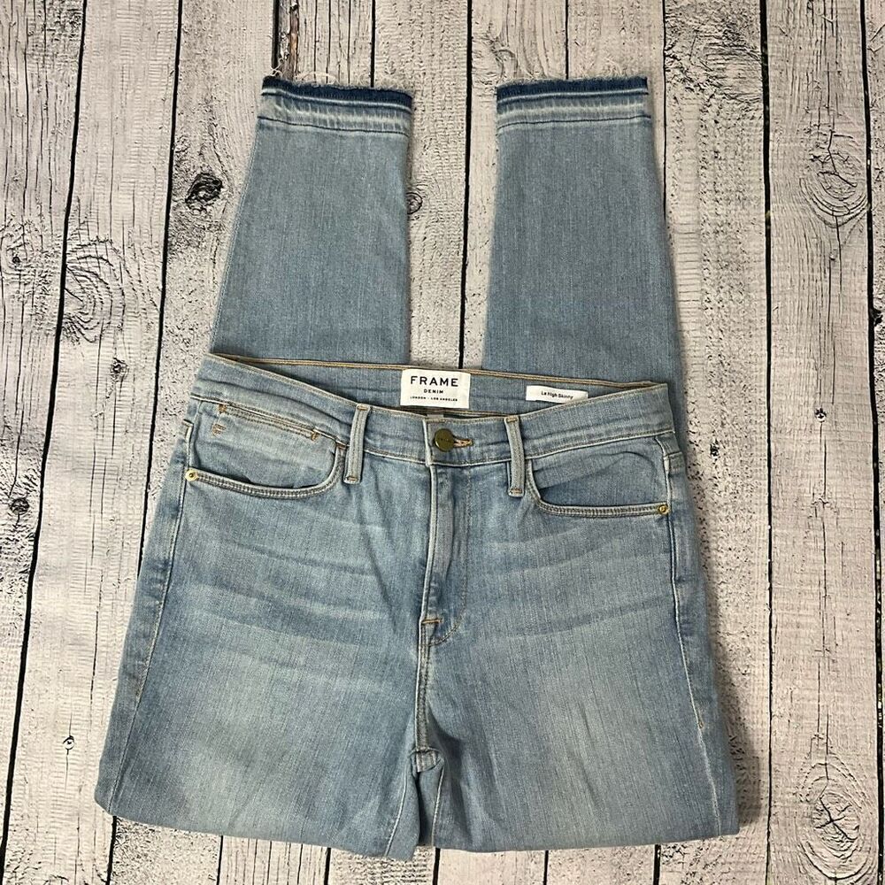 FRAME Le High Skinny Jeans